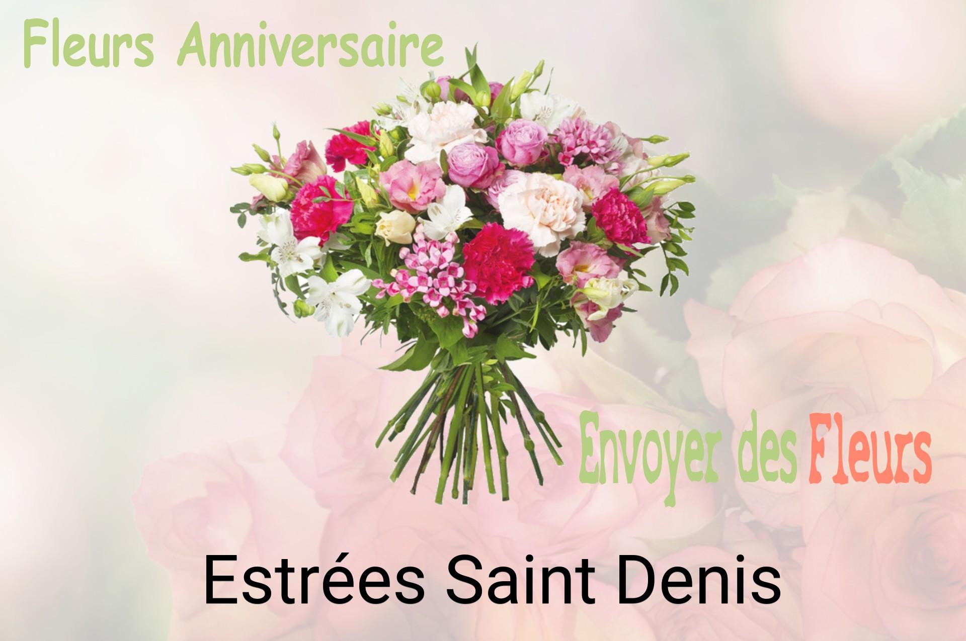 Bouquet de fleurs d’anniversaire livré à Estrées-Saint-Denis