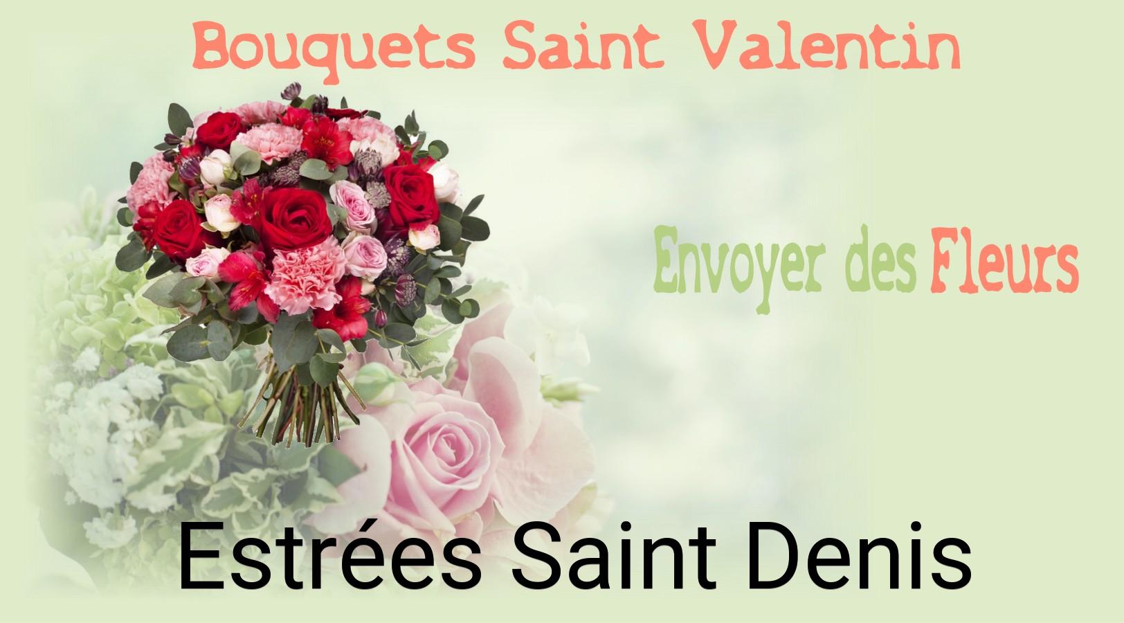 Roses de Saint-Valentin livrées à Estrées-Saint-Denis